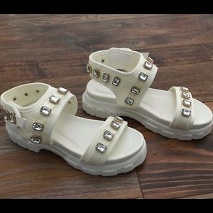 Retro Chunky Platform Sandals